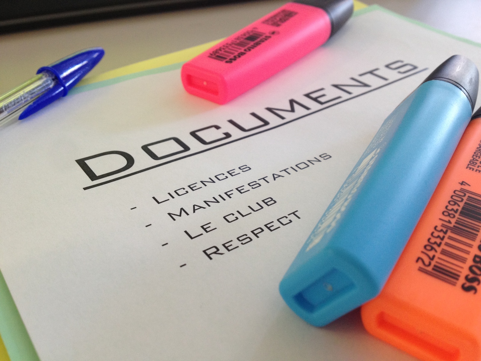 Formation Table de Marque