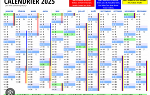 Différents calendriers.