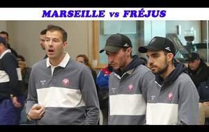 1/8ème, triplette Fréjus / Marseille